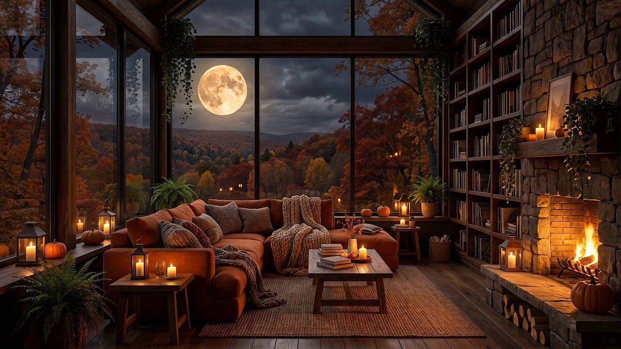 A cozy scene from Amanda's Cozy Room on YouTube
