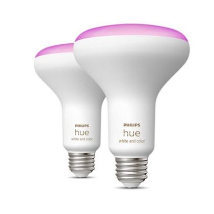 Philips Hue BR30 Smart Bulbs, 2-Pack
