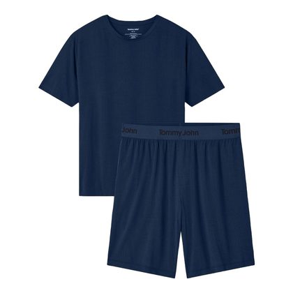 Tommy John Second Skin Luxe Rib Sleep Shorts Set
