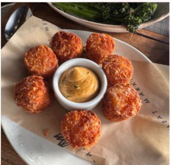 Arancini, photographed by Amanda Monger