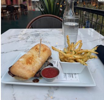 Fish and chips, photographed by Amanda Monger