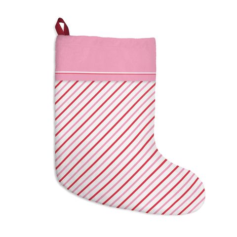 Candy Cane Lane Christmas Stocking from Amanda's Etsy shop