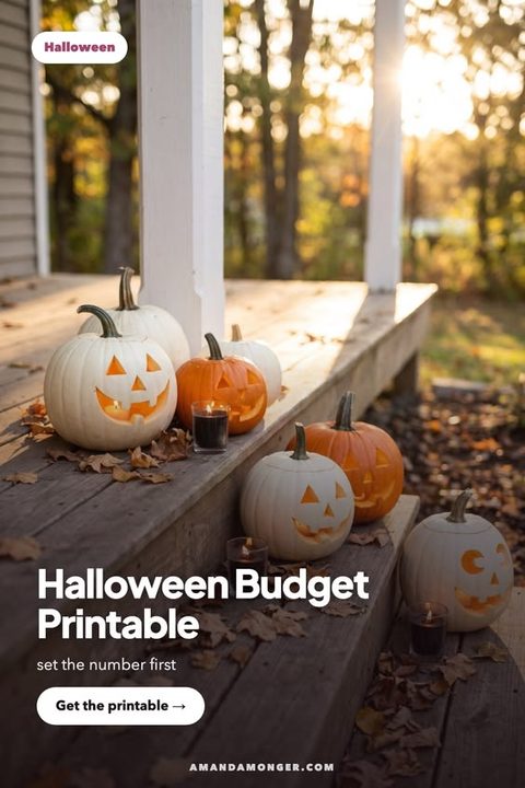 Halloween Budget Printable