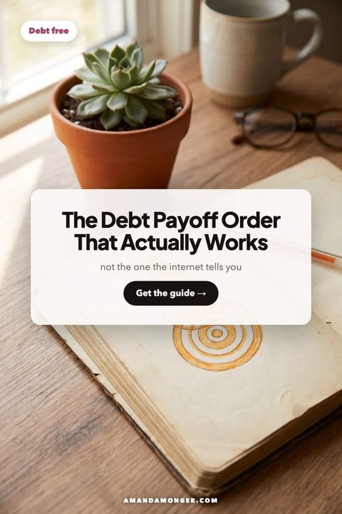 The Debt Payoff Order That Actually Works